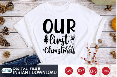 Our First Christmas SVG