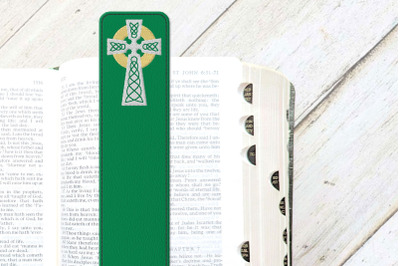 ITH Celtic Cross Bookmark | Applique Embroidery