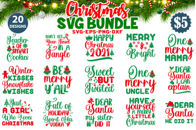 Christmas SVG Bundle