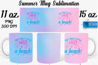 Summer Mug Sublimation | Coffee 11 Oz | 15 Oz Mug Sublimation