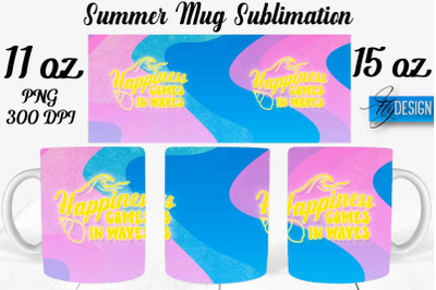 Summer Mug Sublimation | Coffee 11 Oz | 15 Oz Mug Sublimation