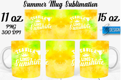 Summer Mug Sublimation | Coffee 11 Oz | 15 Oz Mug Sublimation