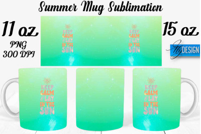 Summer Mug Sublimation | Coffee 11 Oz | 15 Oz Mug Sublimation