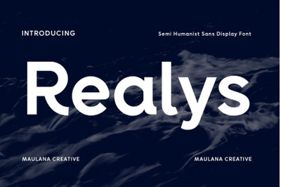 Realys Display Sans Font