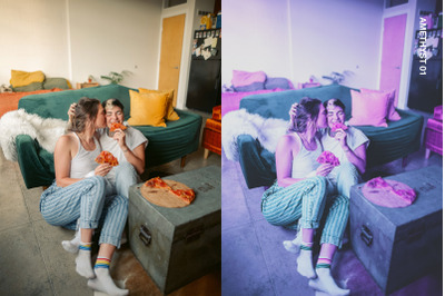 Purple Film Presets and LUTs