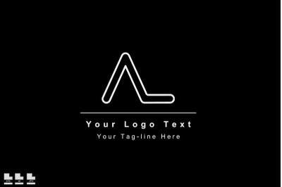 AL or LA letter logo. Unique attractive creative modern initial AL LA