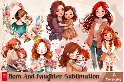 Mom And Daughter Sublimation Bundle