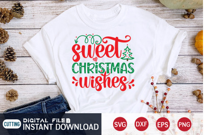 Sweet Christmas Wishes SVG