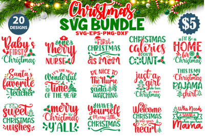 Christmas SVG Bundle