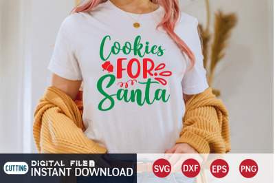 Cookies For Santa Paws SVG