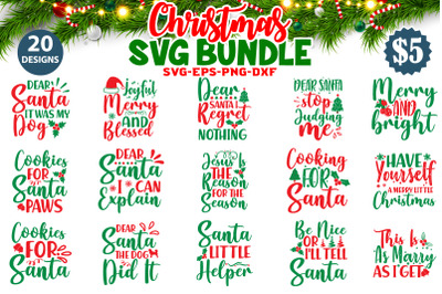 Christmas SVG Bundle