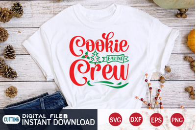 Cookie Baking Crew SVG