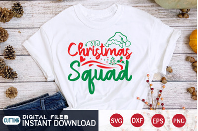 Christmas Squad SVG