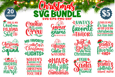 Christmas SVG Bundle