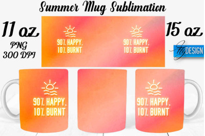 Summer Mug Sublimation | Coffee 11 Oz | 15 Oz Mug Sublimation