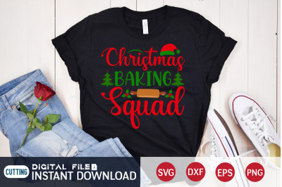 Christmas Baking Squad SVG