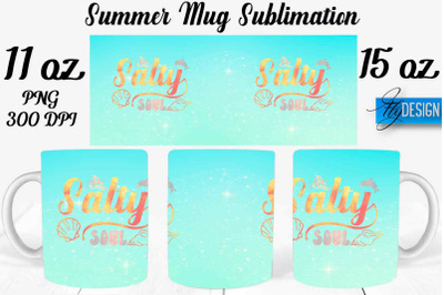 Summer Mug Sublimation | Coffee 11 Oz | 15 Oz Mug Sublimation