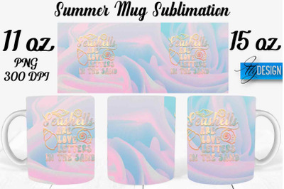 Summer Mug Sublimation | Coffee 11 Oz | 15 Oz Mug Sublimation