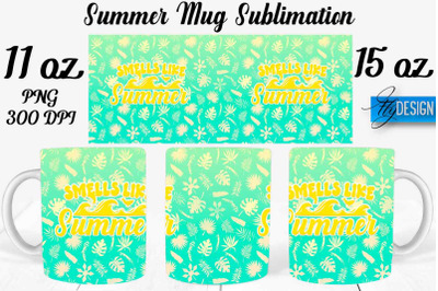 Summer Mug Sublimation | Coffee 11 Oz | 15 Oz Mug Sublimation