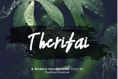 Therifai - Modern Handwritten Font