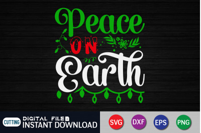 Peace on Earth SVG