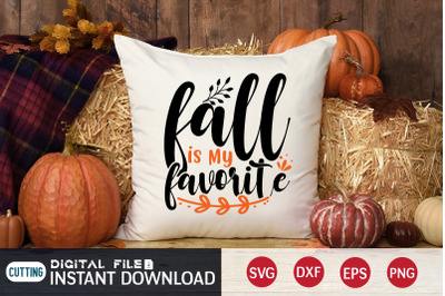 Fall is my Favorite SVG
