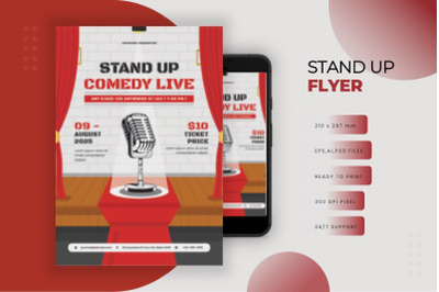 Stand Up - Flyer