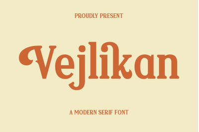 Vejlikan Typeface