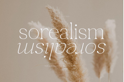 sorealism Typeface