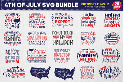 4th Of July Svg Bundle