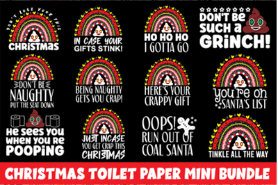 Christmas Toilet Paper Mini Bundle