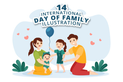 14 International Day of Family Illustration