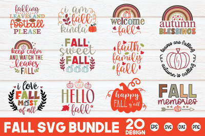 Fall Svg Bundle