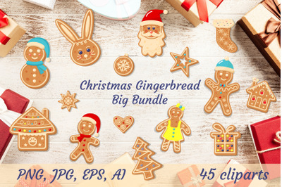 Christmas Gingerbread Big Bundle