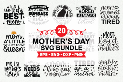 Mother&#039;s Day SVG Bundle