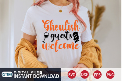 Ghoulish Guest Welcome SVG