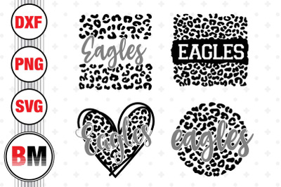 Leopard Eagles SVG, PNG, DXF Files