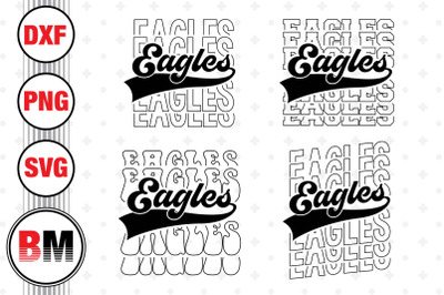 Eagles SVG, PNG, DXF Files