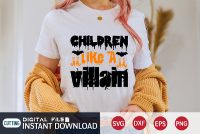 Children Like a Villain SVG