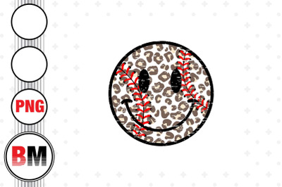 Smiley Baseball Leopard PNG Files