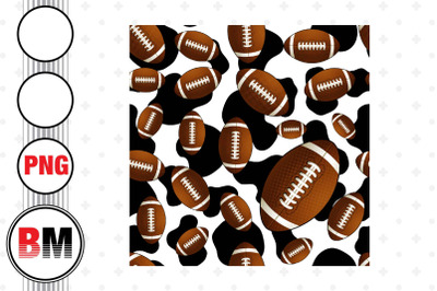 Football Cow Pattern PNG Files