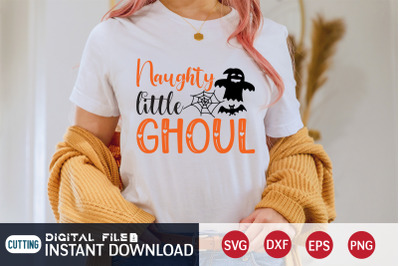 Naughty Little Ghoul SVG