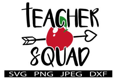 Teacher Squad 2023 SVG T-Shirt Design