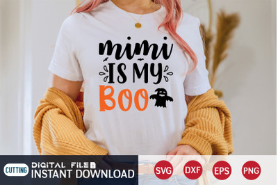Mimi is my Boo SVG