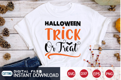 Halloween Trick or Treat SVG