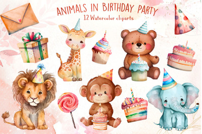 Animals In Birthday Party Bundle