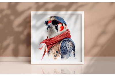 4th of July American Kestrel Bird