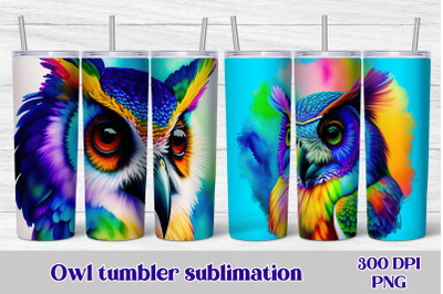 Owl tumbler wrap | Animals tumbler