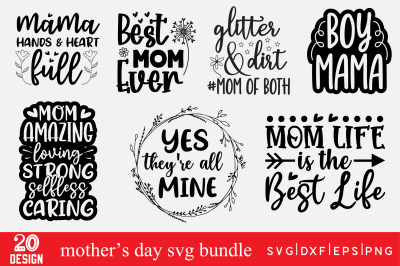 Mother&#039;s Day SVG Bundle