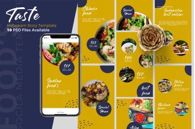 Taste - Instagram Story Template
